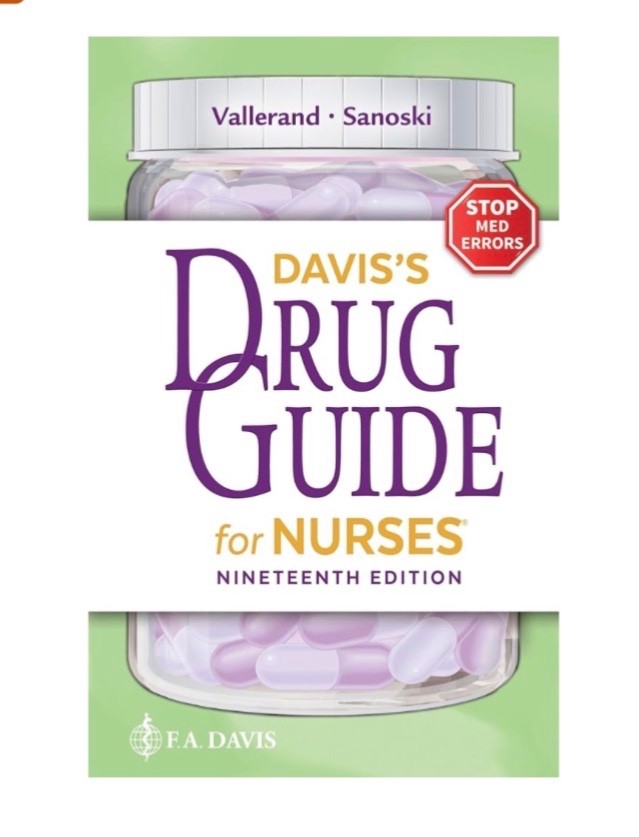 Davis’s Drug Guide for Nurses