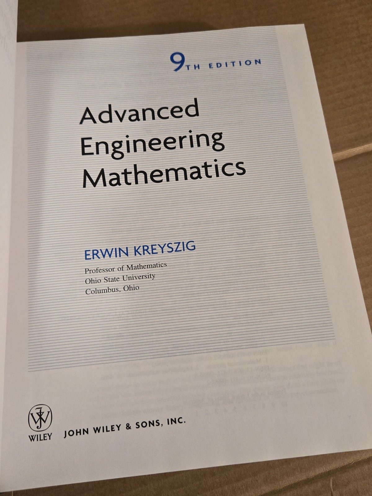 Advanced Engineering Mathematics by Erwin Kreyszig (2005, Hardcover)