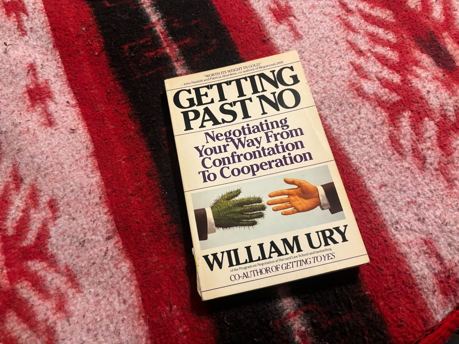Getting Past No Negotiating Your Way from Confrontation to Cooperation