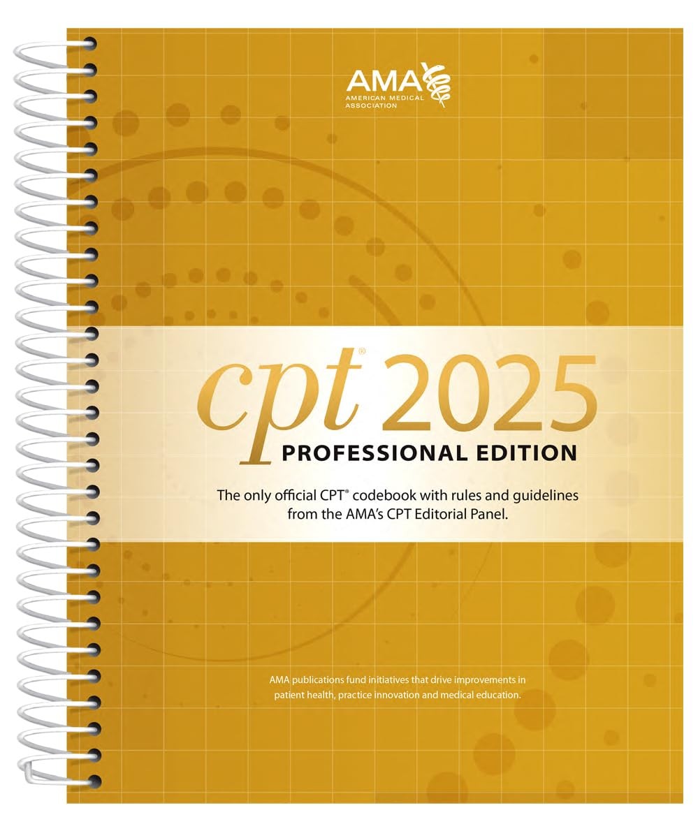 CPT 2025 American Medical Association spiral_bound Very Good