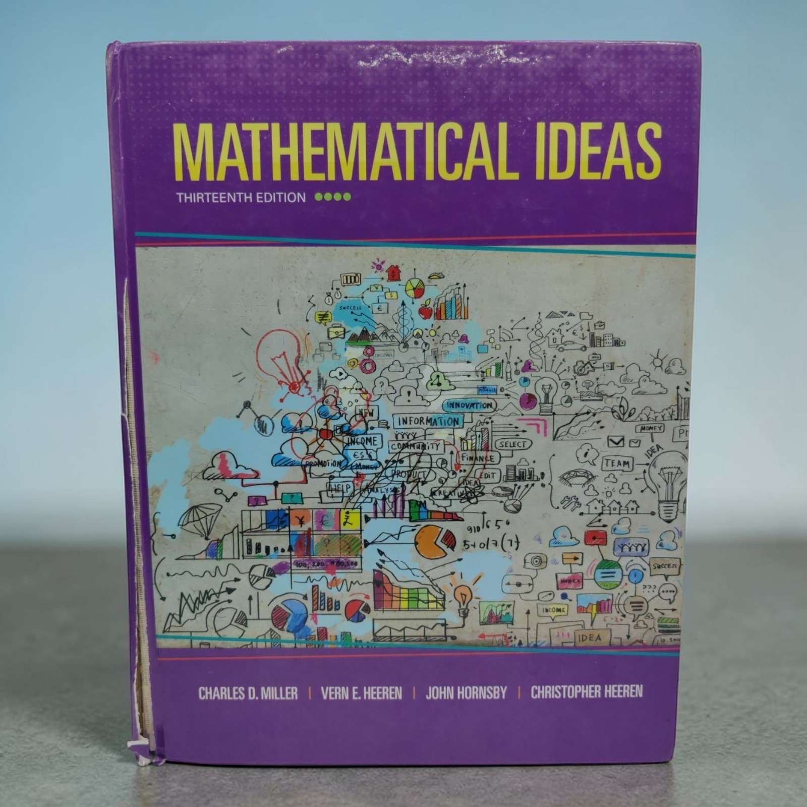 Mathematical Ideas by Miller, Heeren, Hornsby 13th Edition Hardcover Pearson