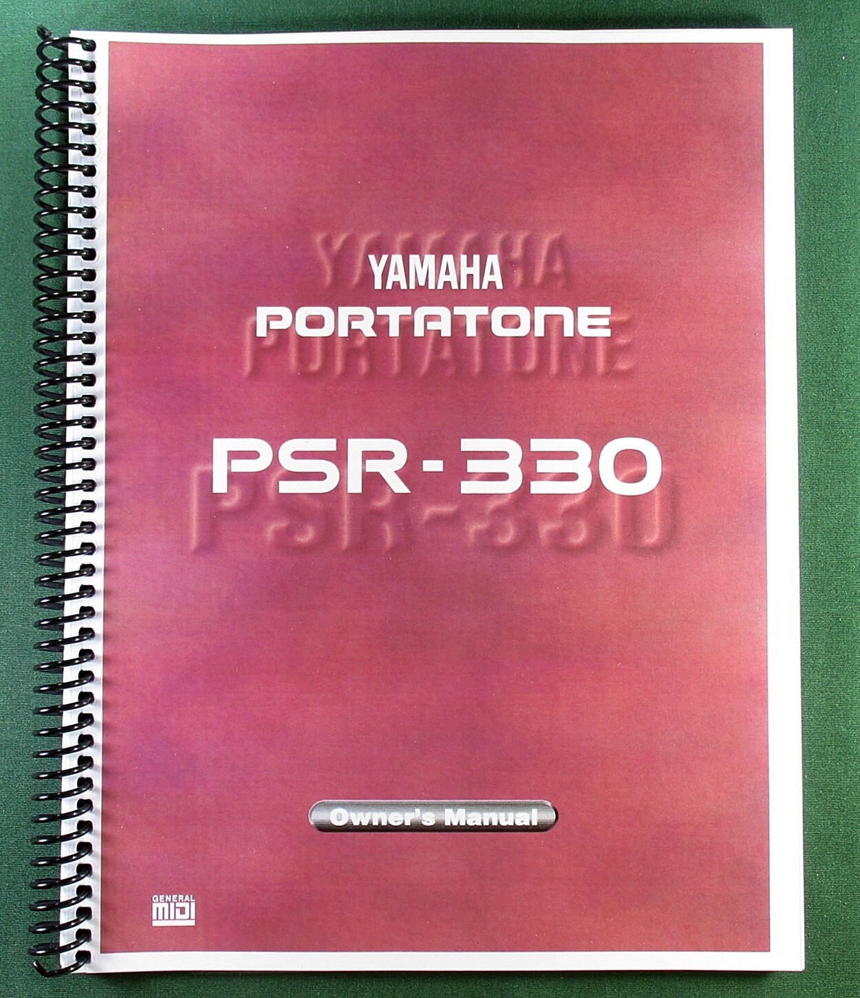 Yamaha PSR-330 Instruction Manual: 90 Pages & Protective Covers!