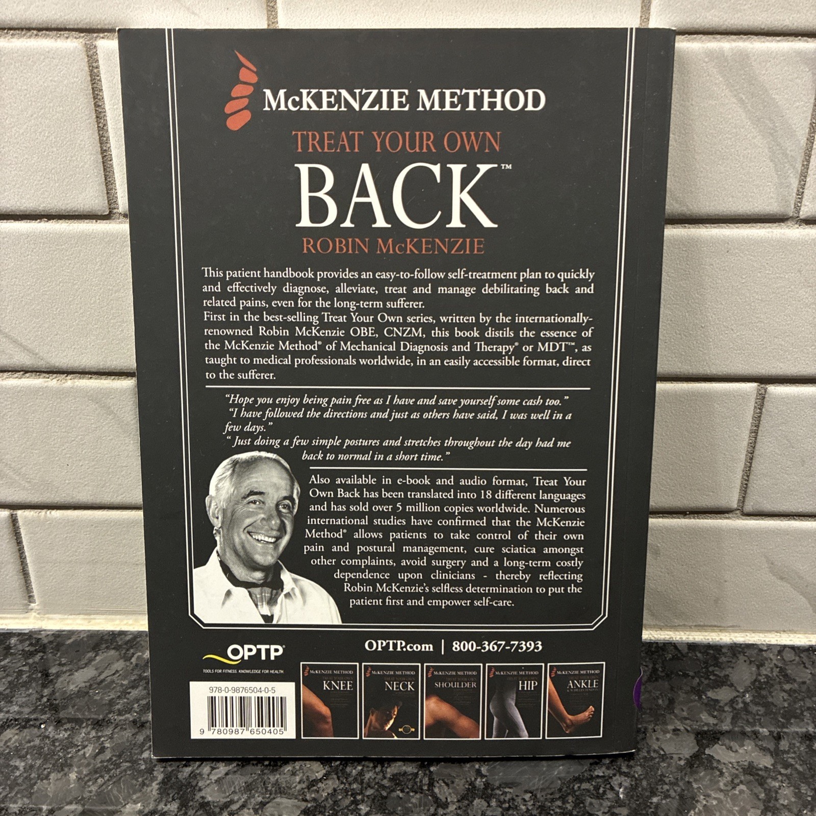 Treat Your Own Back by McKenzie, Robin