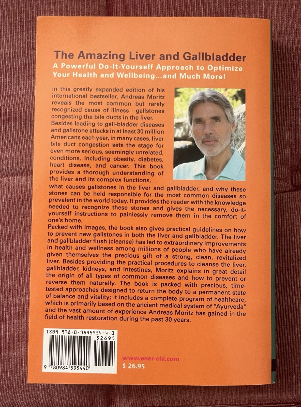 The Amazing Liver And Gallbladder Flush Andreas Moritz Paperback Brand New