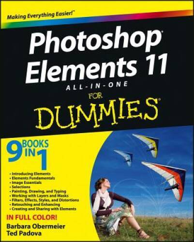 Photoshop Elements 11 All-in-One For Dummies – Paperback – GOOD