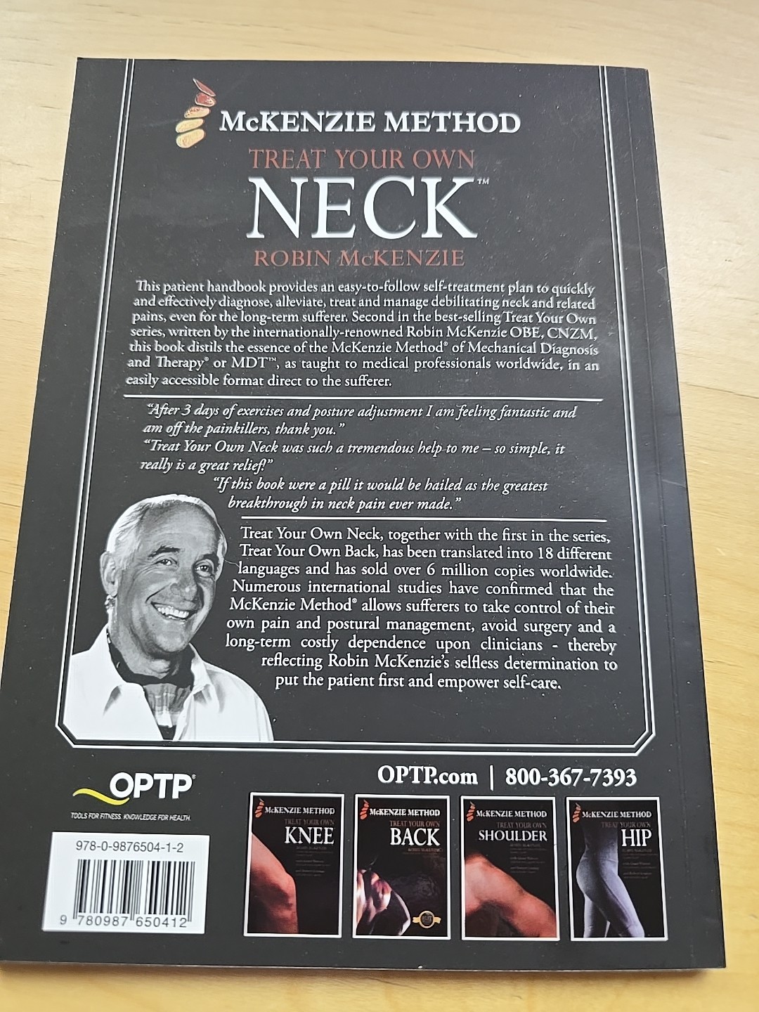 Treat Your Own Neck by Robin McKenzie (2011, Trade Paperback)