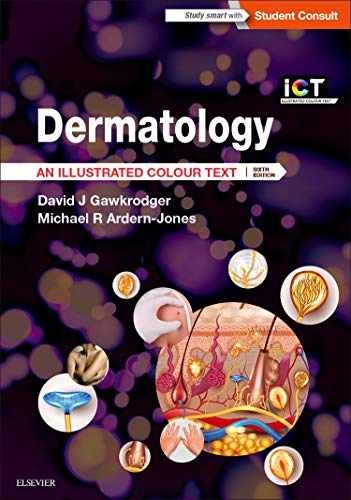 Dermatology: An Illustrated Colour – Paperback, by Gawkrodger DSc MD – Very Good