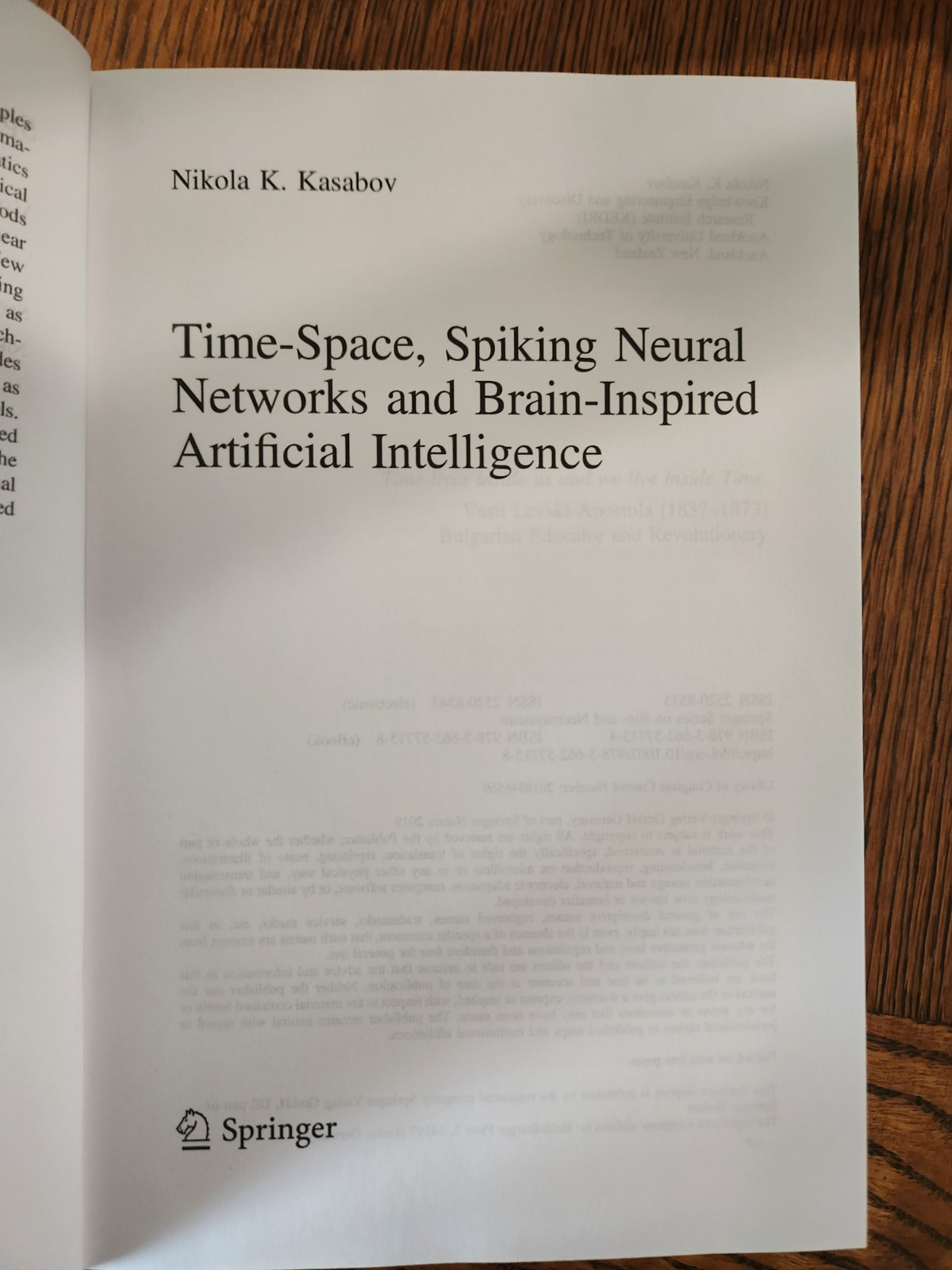 Time-Space, Spiking Neural Networks and Brain-Inspired Artificial Intelligence