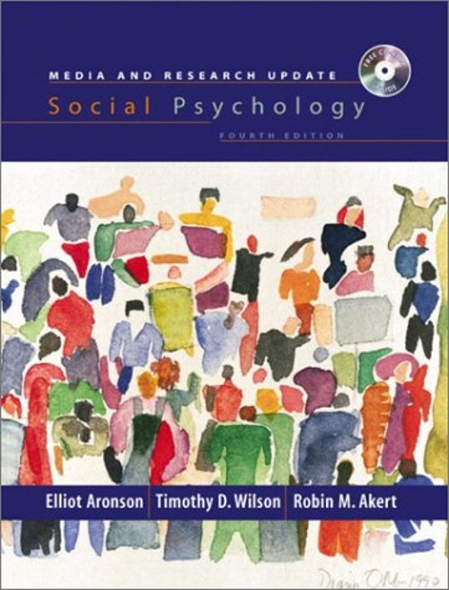 Social Psychology, Media and Research Update Compact Disc